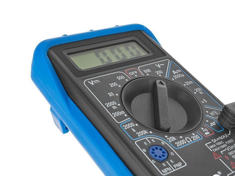Цифров мултиметър със звънец dc 0.2 - 500v ac 200-500v