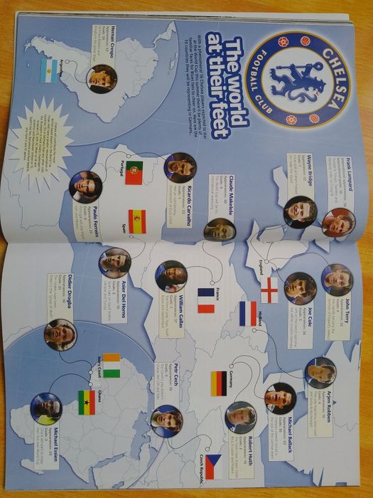 Футболно списание Chelsea Fc
