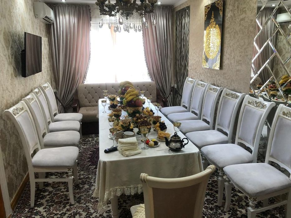 Arzon narxlarda prokat stol stul; chinni idishlar; samavor