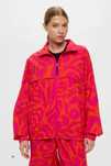 Adidas  By Stella McCartney Woven PRINTED TRACK TOP - Active Orange