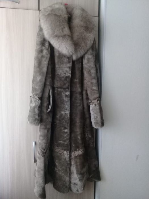 Шуба натуральная из овчины