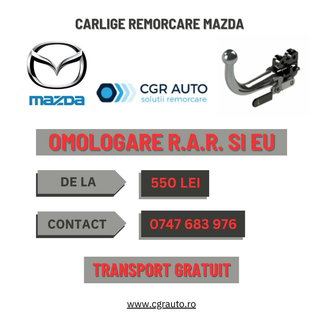 Carlige remorcare Mazda omologate si durabile