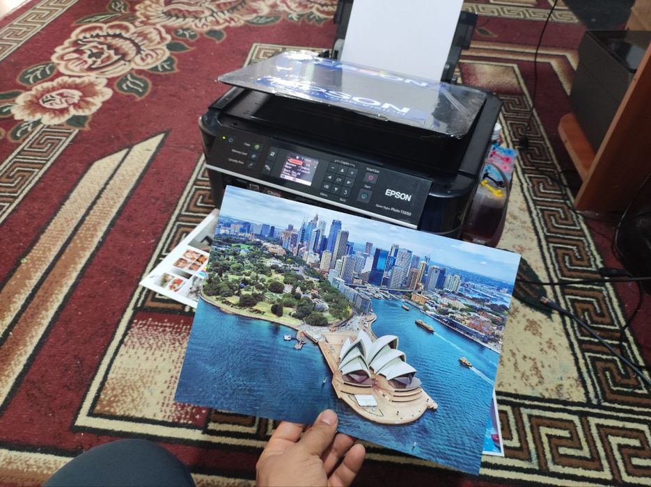 Epson L 650 Dyuz 100% Prabeg endgina 2000 Zaprafka polni aybi yoq 100%