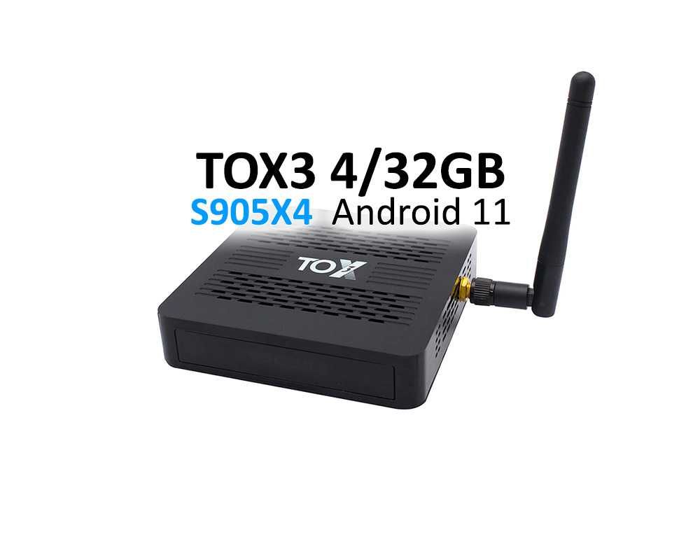 TOX3 Android TV Box - Новата ревизия! 4GB/32GB, Ugoos TOX 3 ТВ Бокс