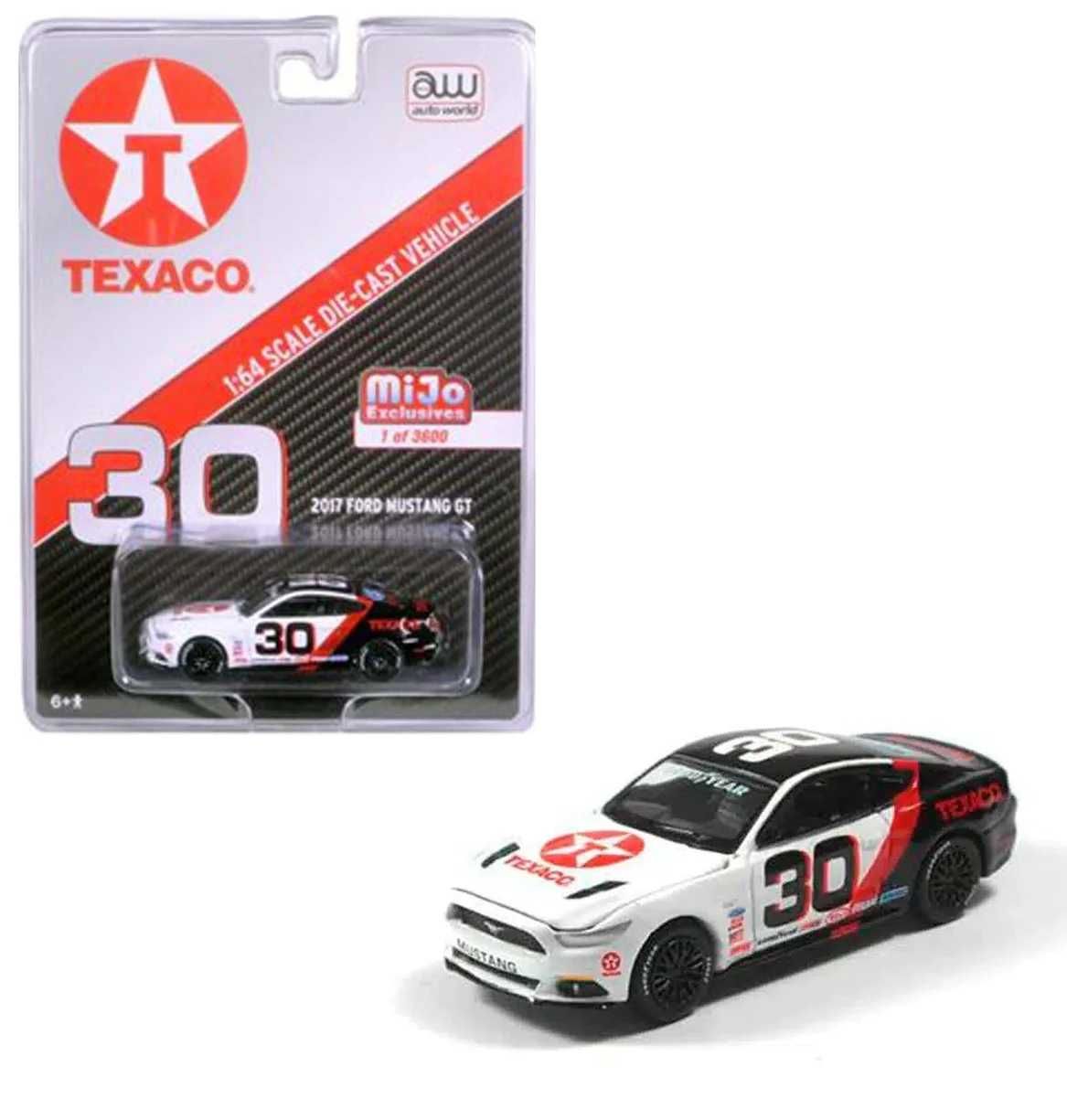 Macheta Ford Mustang GT 2017 Texaco Autoworld 1:64