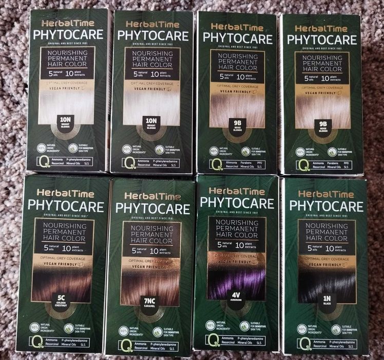 Vopsea Vegana par Herbal Time Phytocare fara amoniac,ppd,sls,parabeni