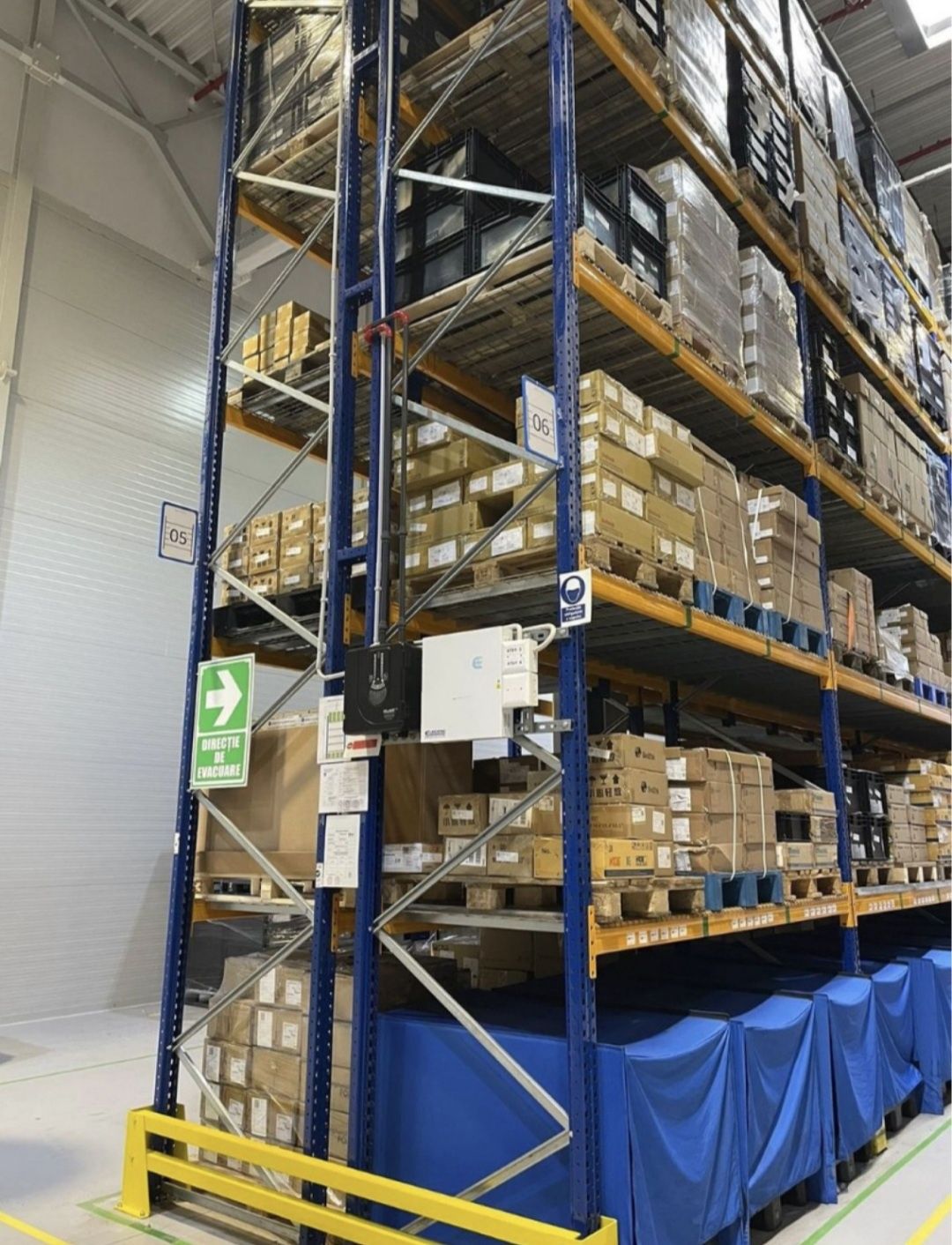 Rafturi metalice industriale
