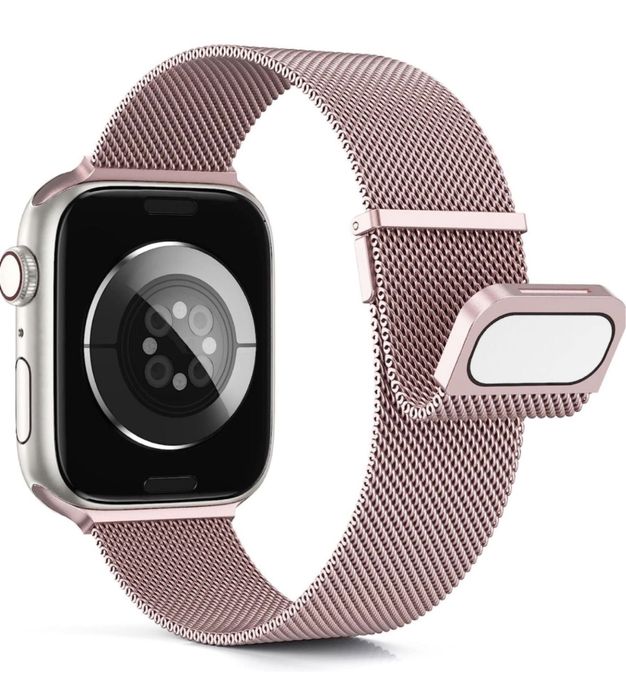 Curea Metalica Type Ceas Apple Watch Husa Folie Silicon