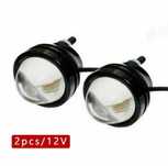 Proiectoare auto ceata led cu lupa universale Halogen 12V 24V bec far