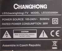 Monitor TV led Changhong