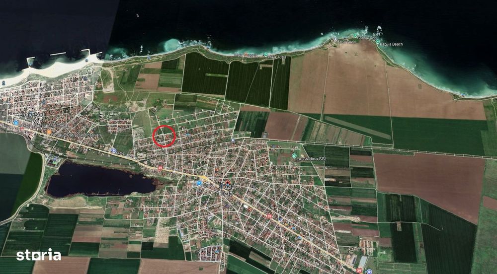 Teren de vanzare in Tuzla strada Castelului