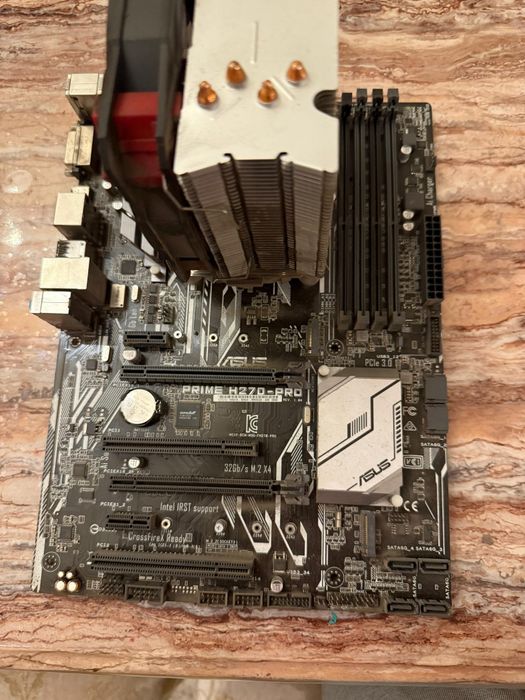 процессор Intel Core i5-6500 материнская плата Asus prime H-270 Pro