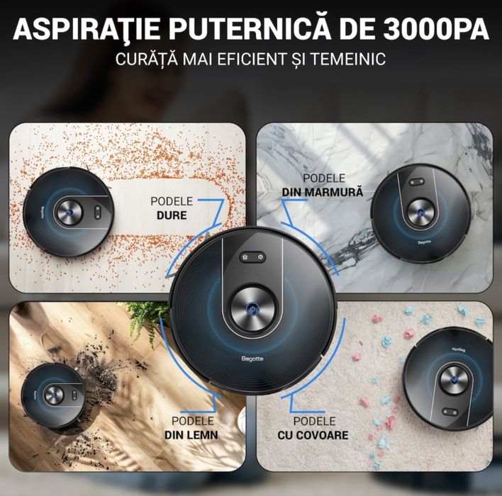 Aspirator robot Bagotte BG800