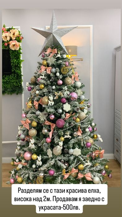 Елха над 2м с украса