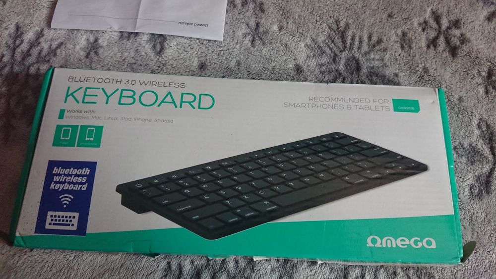 Tastatura wireless bluetooth pentru tableta si smartphone