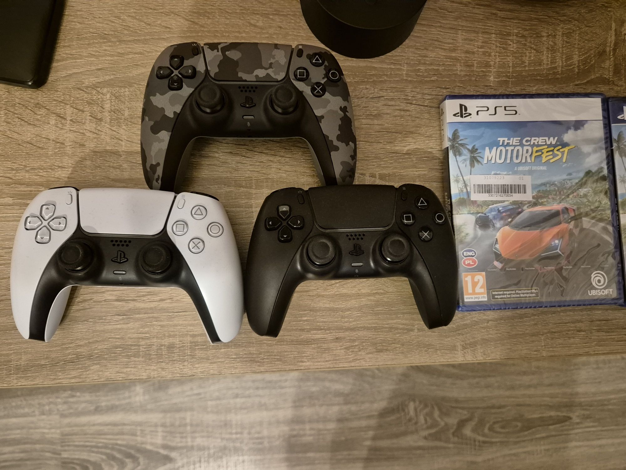Maneta controler ps5 playstation 5 alb negru rosu