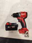 Топ модел безчетков винтоверт с удър Милуоки Milwaukee M18 BLPDRC + 4A