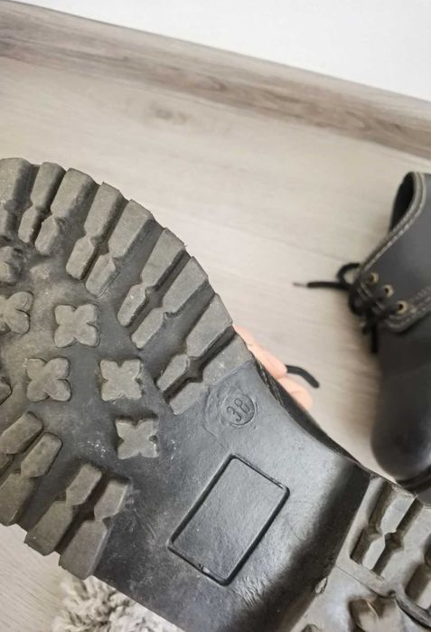 Pantofi piele cu siret - transport gratuit