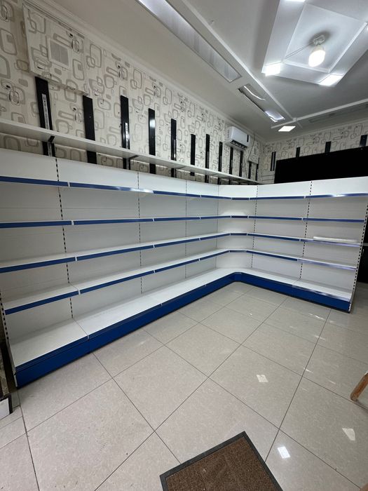 Металлический Стеллаж для Магазина Б/У