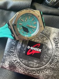 Часовник CASIO G-SHOCK GA-2100-1A- oak offshore- Tiffany Blue