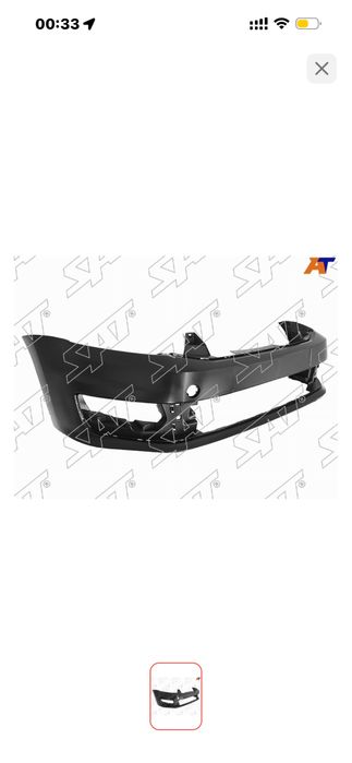 Бампер поло 2014