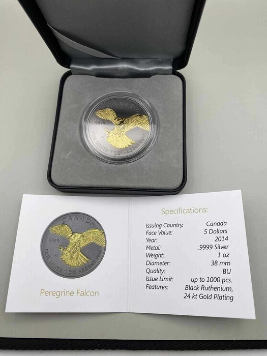 Сребърна монета 1oz със сертификат