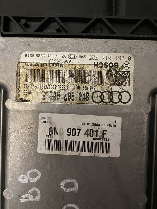 Компютър мотор ECU AUDI A4 A6 A5 Q7 Q5 за 3.0tdi sled 2009г 8k0907401