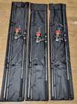 SET 3 Lansete Diamant Alb 3.90 4.0Lbs din 3 buc + 3 Mulinete FL EFB 60