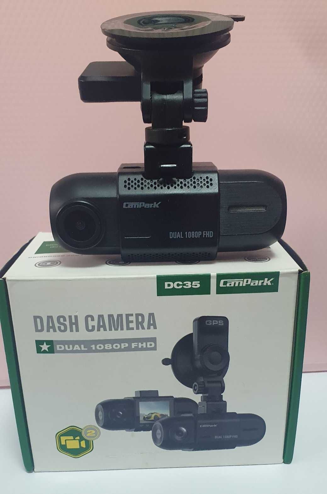 Cameră de bord (DVR auto / dashcam) duala