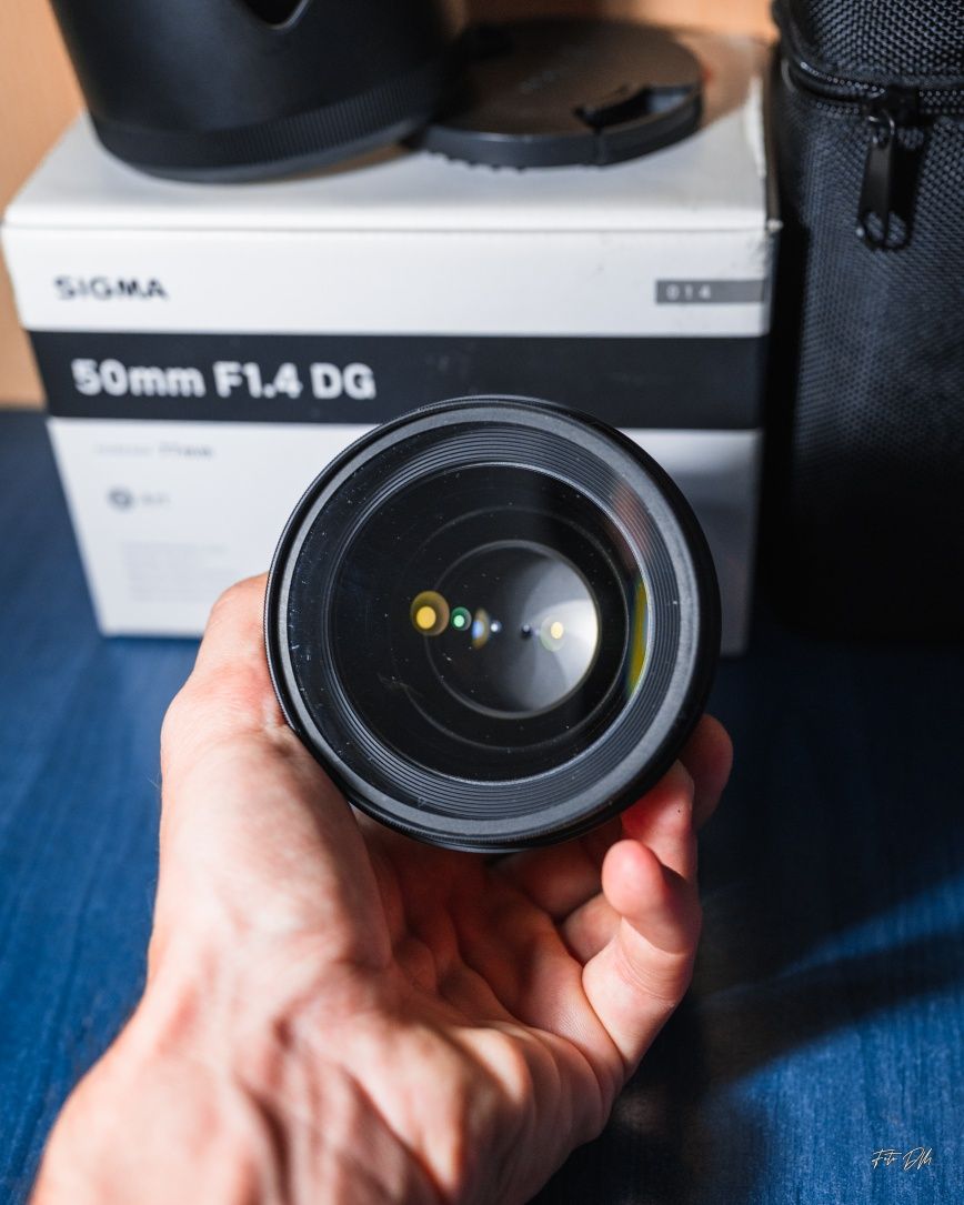 Obiectiv Sigma 50mm F 1.4 Art compatibil Nikon