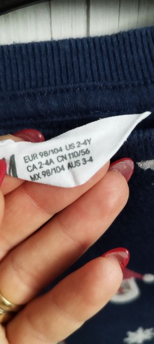 Bluza cu tematica de Crăciun 98-104-110-116