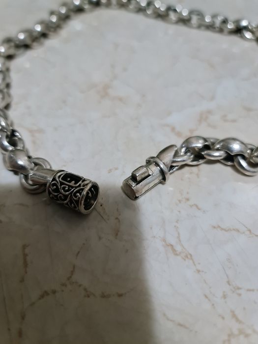 Superb lant foarte masiv argint 925 175 gr,model deosebit,60 cm,nou