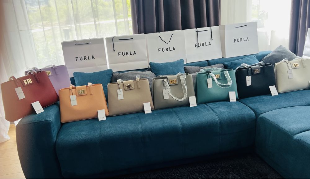 FURLA 1927 L Tote. Модел 2024г. С етикети,подаръчен плик Furla. Нови