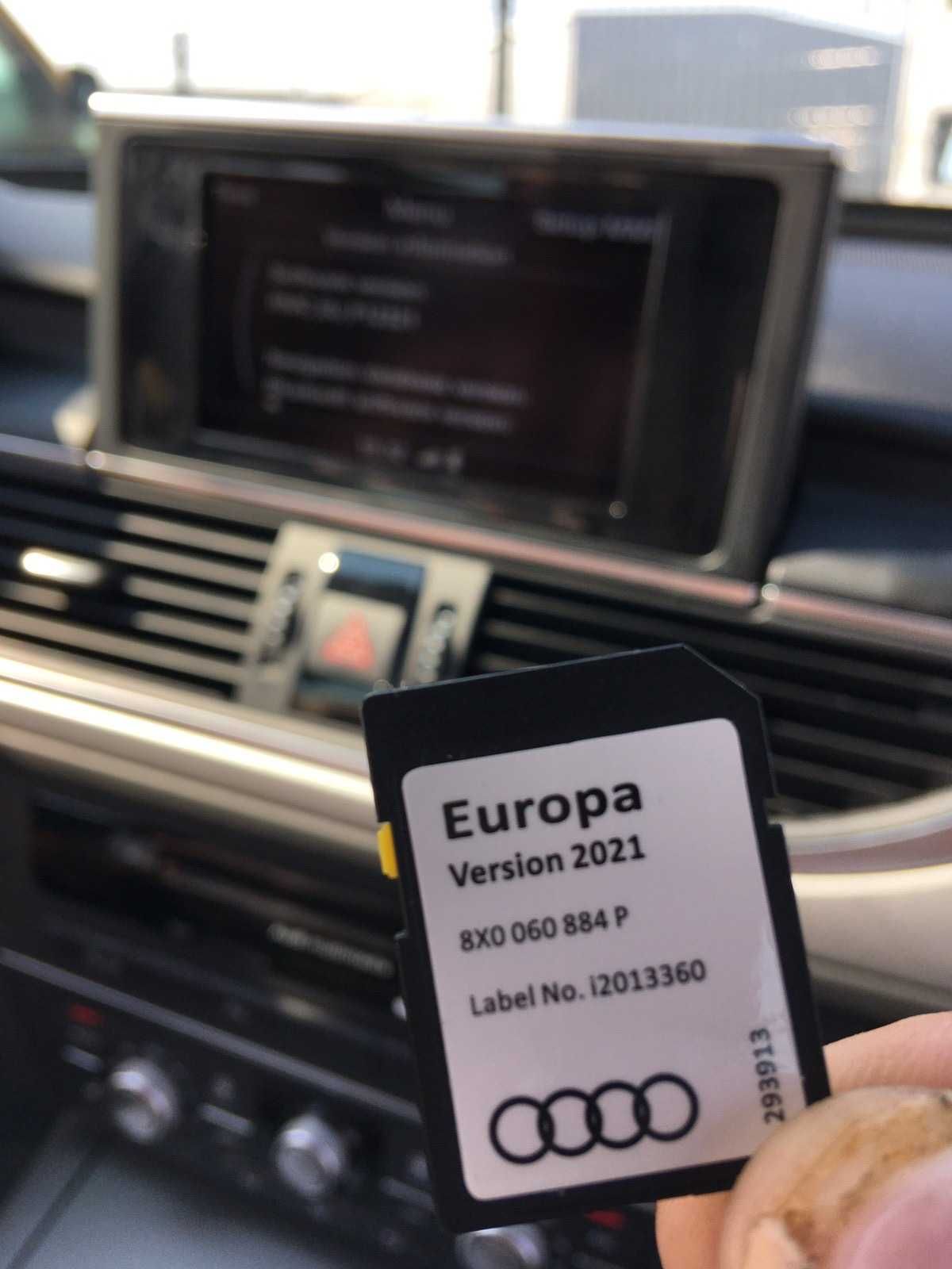 Audi RMC Sd Card 2024 Оригинална Сд Карта Ауди РМЦ Навигационна