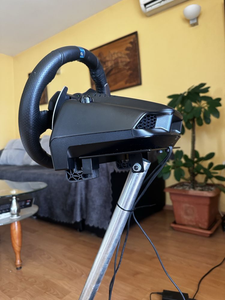 Волан с педали и стойка ( сим рейсинг) Logitech g29 / wheel stand pro