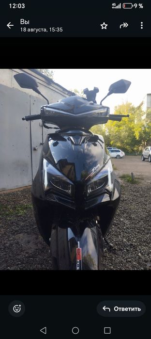 Продам мопед б/у, каска есть багажник есть все работает, фары работают