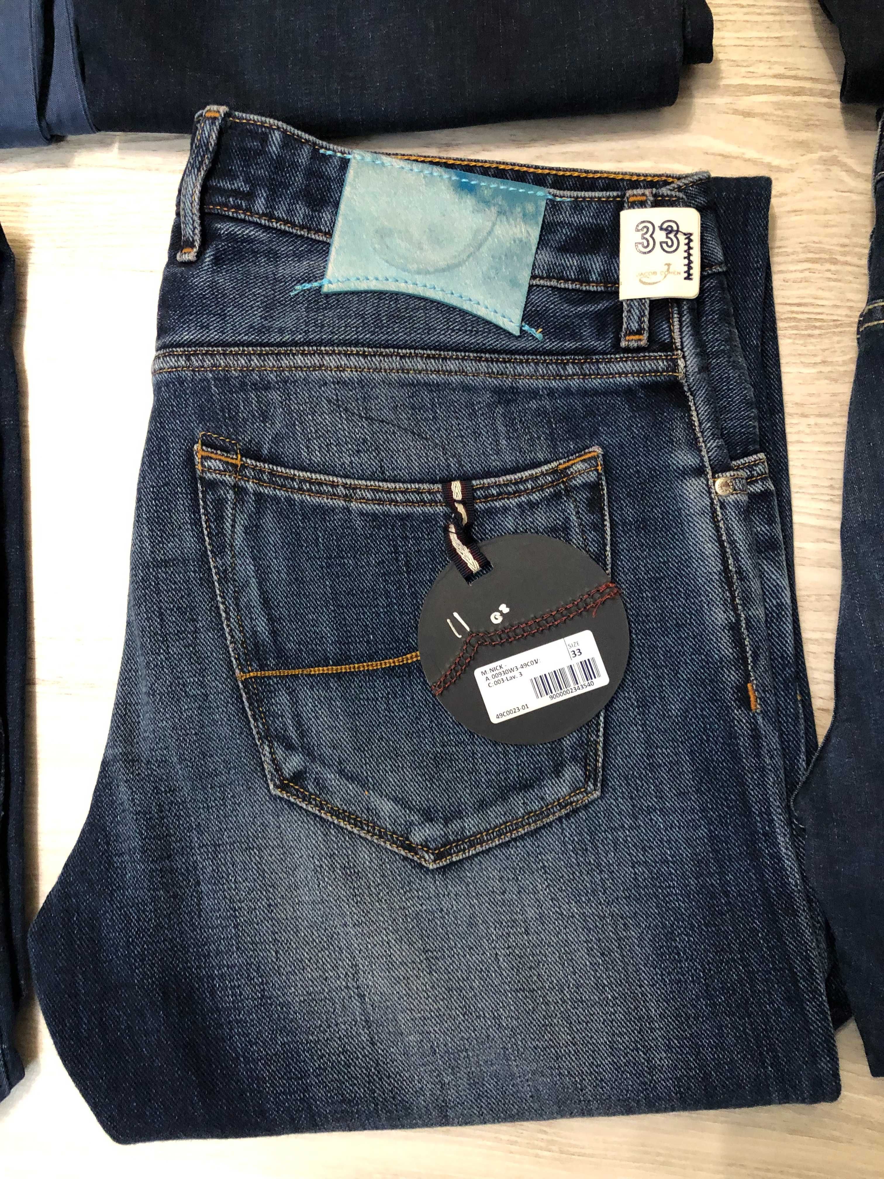 Jacob Cohen blugi 35-36-37 italy sau M-L, autentici, retail 625 euro