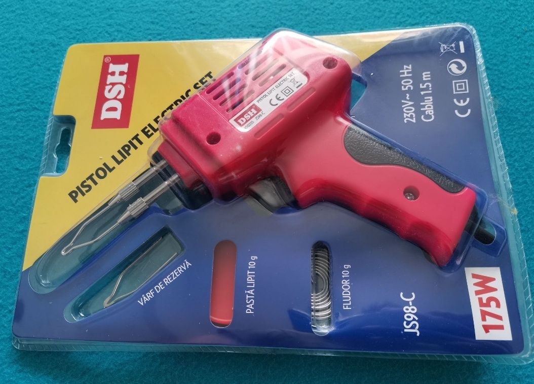 Pistol de lipit electric, 175 w / 200 w