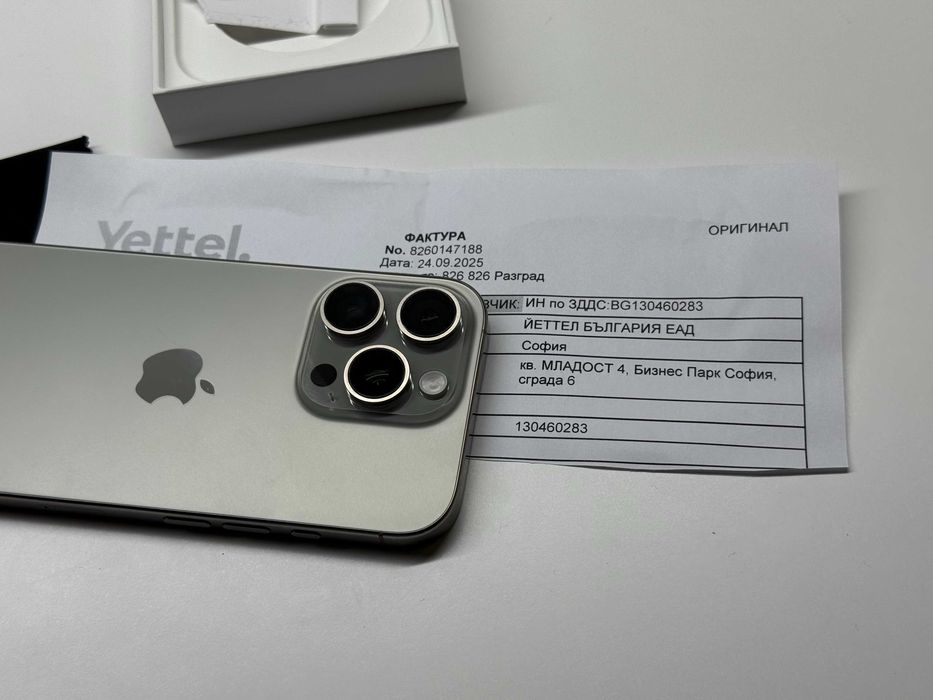 ! Като НоВо ! iPhone 16 Pro 256GB 100% Гаранция 2г