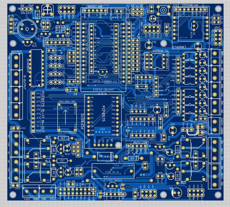 PCB-Shield - Arduino Mega, Nano, ESp32