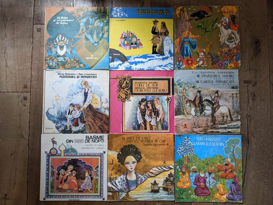 Lot 50 de viniluri povesti din toate timpurile