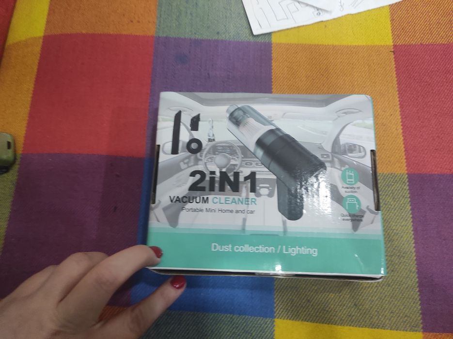 Портативный мини пылесос