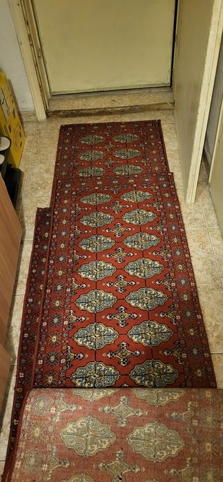 Комплект 3 пътеки 100% вълна