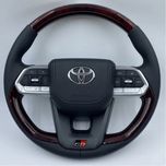 Деревянный руль на Тойота Прадо 120 Toyota 150 land cruser 200