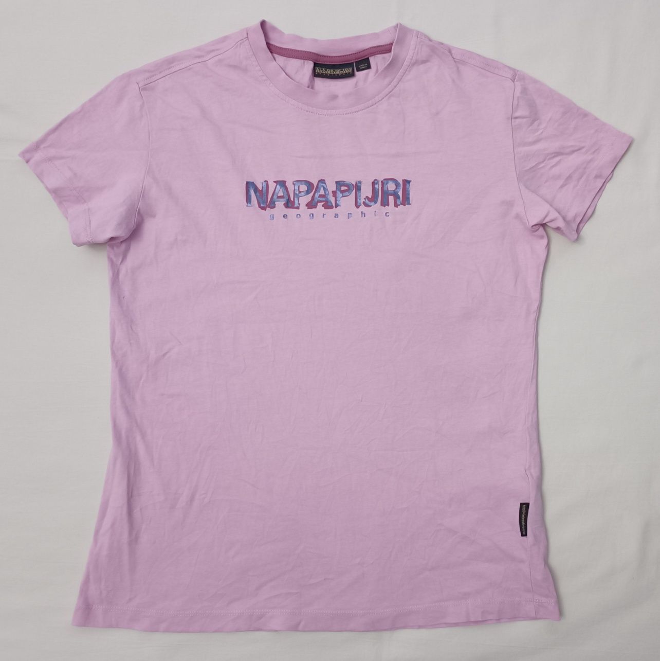 Napapijri оригинална тениска XS памучна фланелка