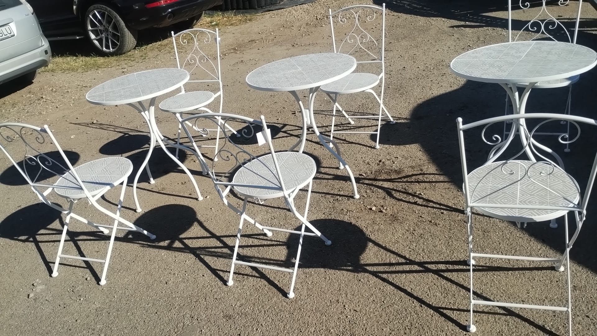 Seturi de masa cu scaune pt cafenele și terase