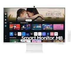 Samsung 32" Монитор Smart M8 4K белый