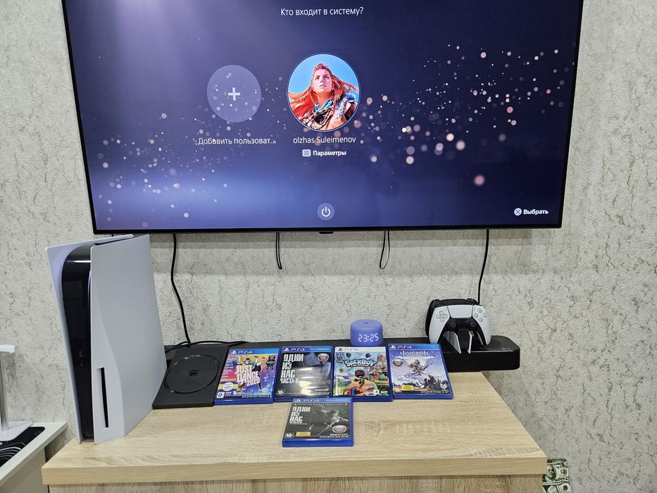 Продам PS5 со всем набором и играми