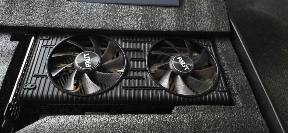 Placa Video Rtx 3060ti Palit Dual 8GB GDDR6