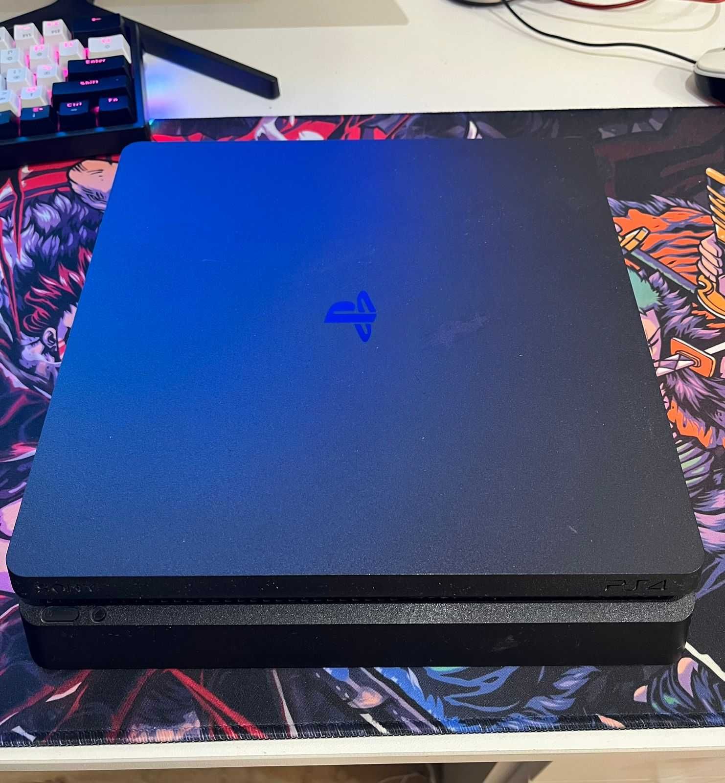 PlayStation 4 slim 500 gb +в подарок 2 игры